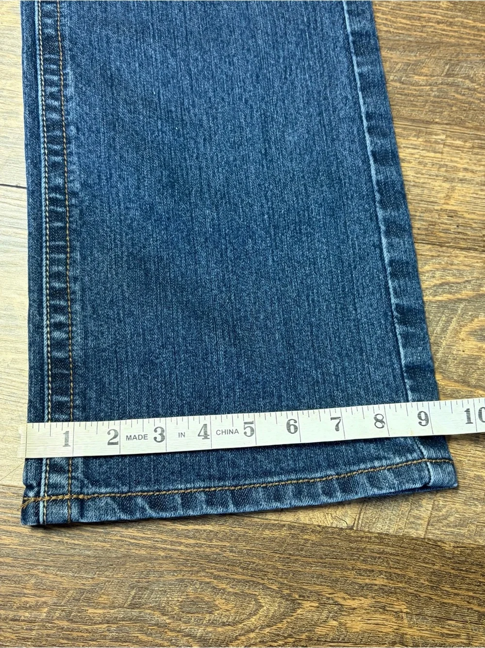 Ariat M5 Straight Fit Straight Leg Jeans Mens 34x36 Blue Denim Rebar